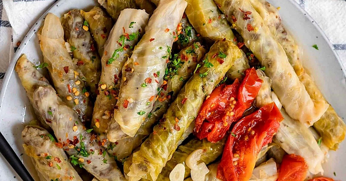 ملفوف بلدي محشي من مطبخ اليوم المركزي في عمان